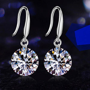.925 Swarovski Crystal Drop Earrings